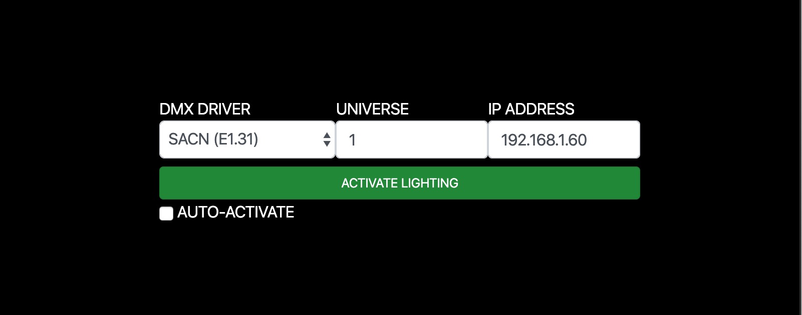 Kiosk Setup IPAddress